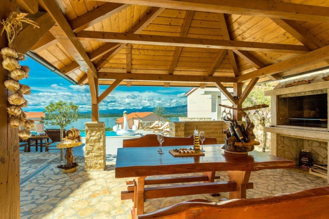קלימנו Luxury Villa Allen With Pool חדר תמונה
